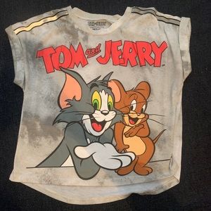 Tom&Jerry Cartoon Graphic Tee